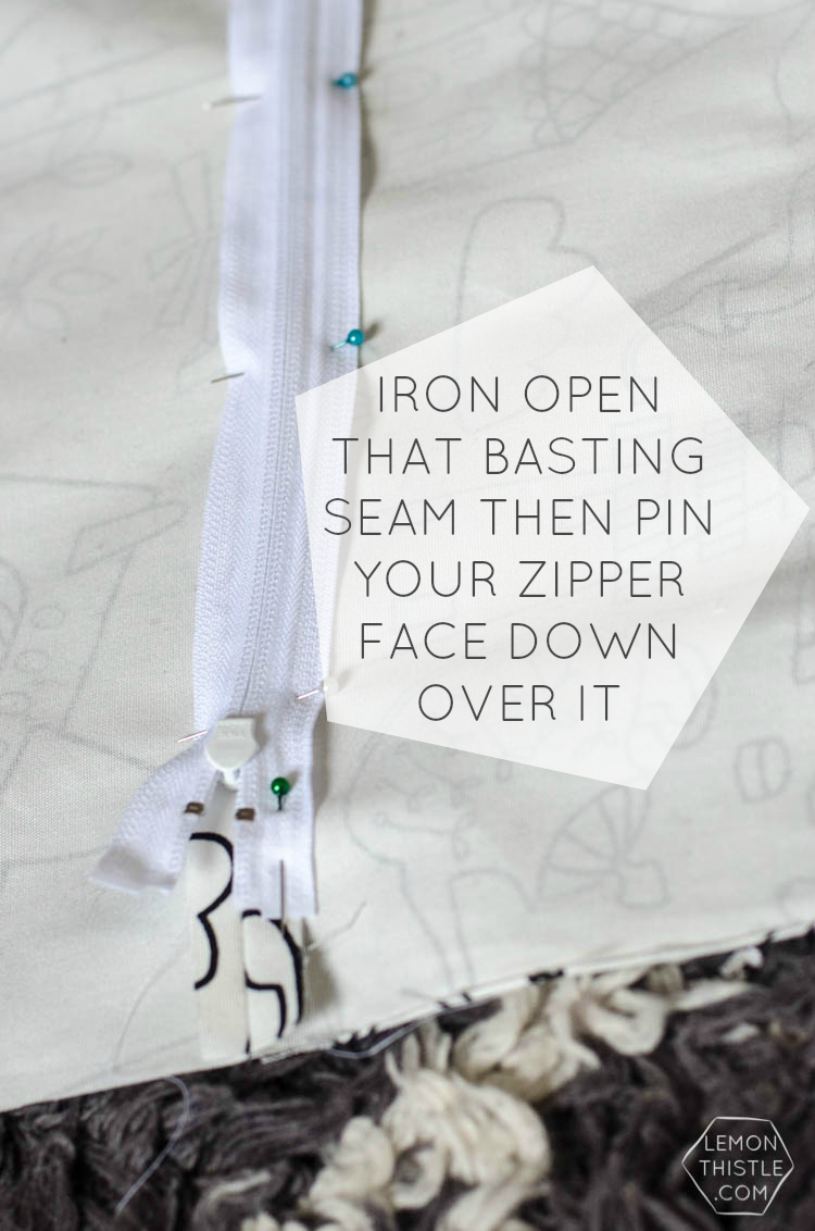 DIY Square Pouff with Sneaky Storage for Kids Plush Toys- what a great idea! Would work for extra pillows or blankets too