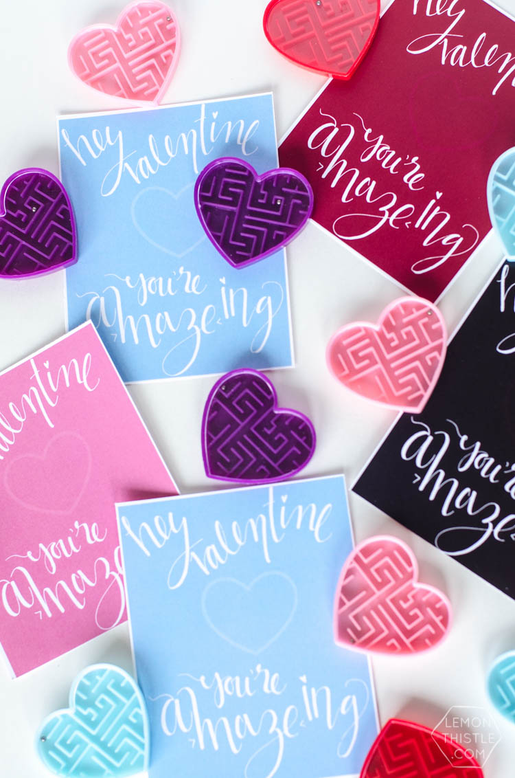 Hey, Valentine! You're A-Maze-ing... Fun Free Printable!