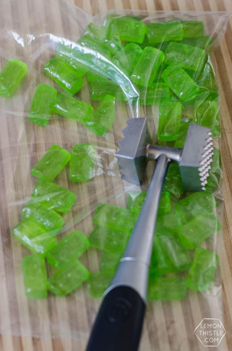 DIY Candy Coated Grocery Store Cake Makeover