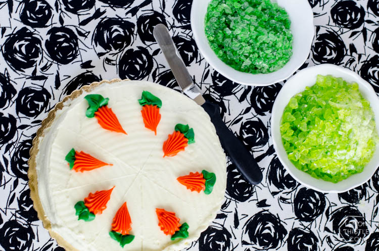 DIY Candy Coated Grocery Store Cake Makeover