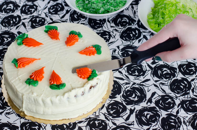 DIY Candy Coated Grocery Store Cake Makeover