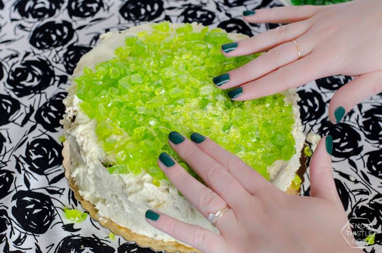 DIY Candy Coated Grocery Store Cake Makeover