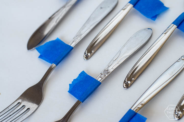 DIY Paint Dipped Silverware (That You can Actually Wash!)