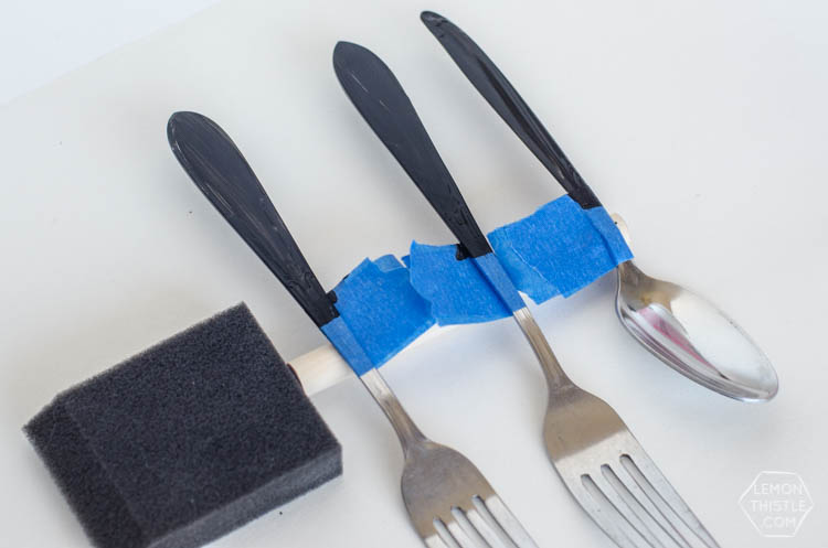 DIY Paint Dipped Silverware (That You can Actually Wash!)