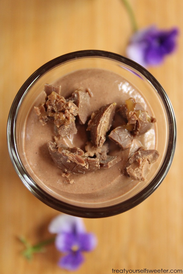 Cheaters Easter Egg Chocolate Mousse- YUM!