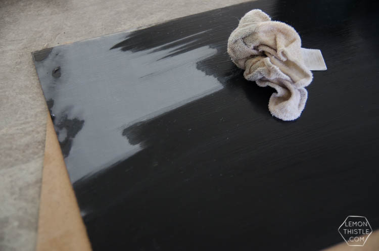 DIY Moss Framed Chalkboard- such a cool idea!