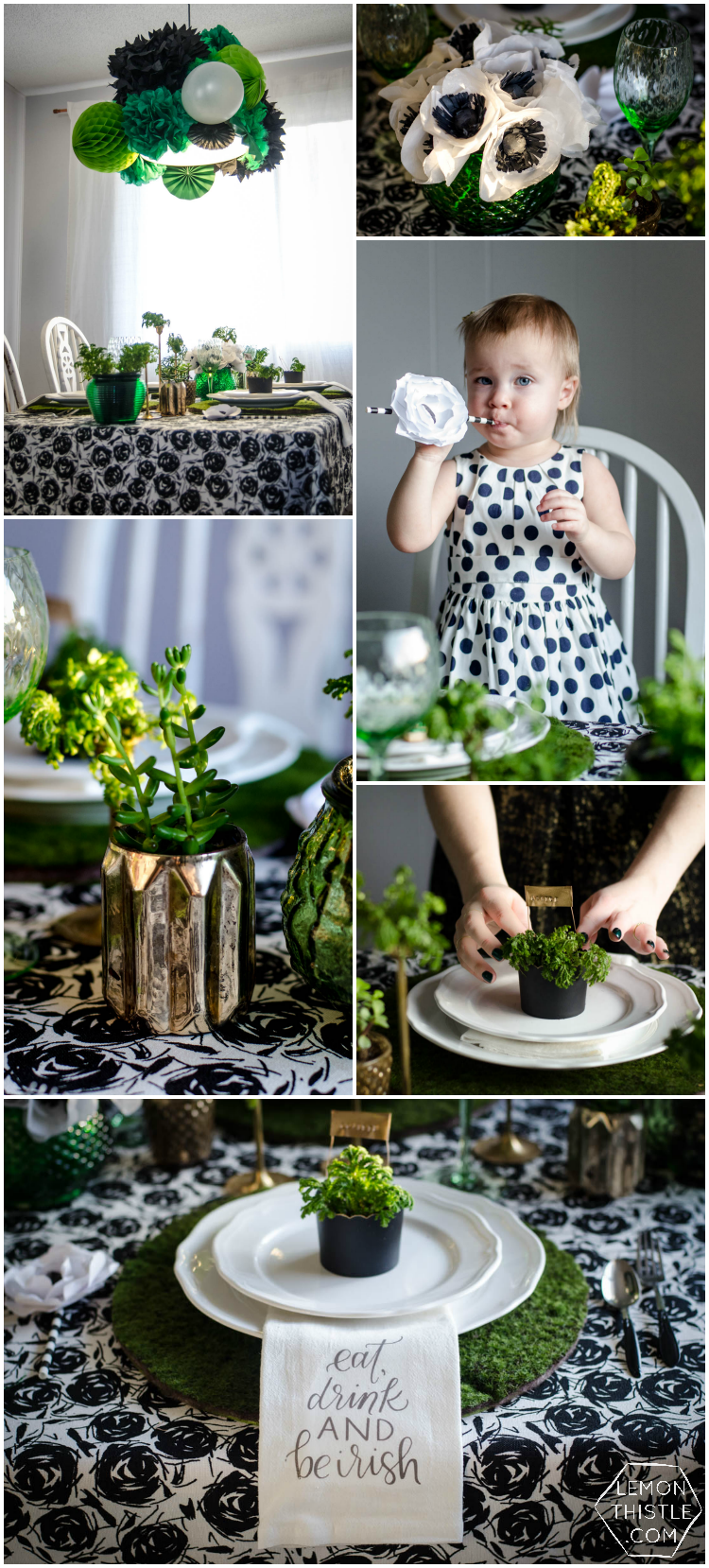 DIY your way to a classy Saint Patrick's Day Party!