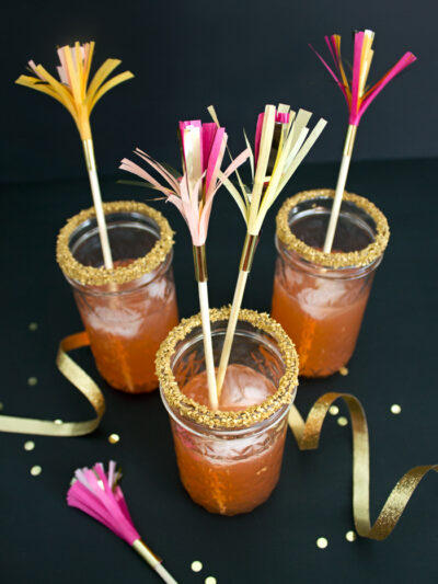 Tissue Paper Party Sticks | like-the-cheese.com for Lemon Thistle