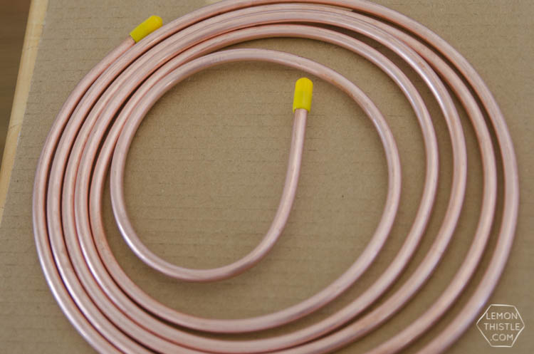 DIY Copper Pipe Bunting