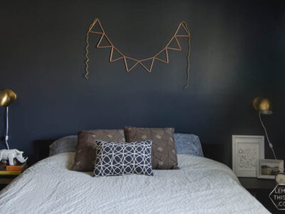 DIY Copper Pipe Bunting