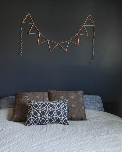 DIY Copper Pipe Bunting