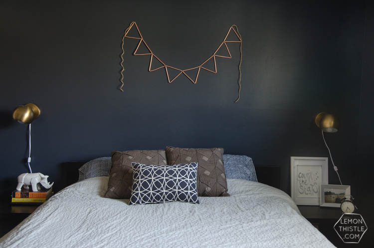 DIY Copper Pipe Bunting