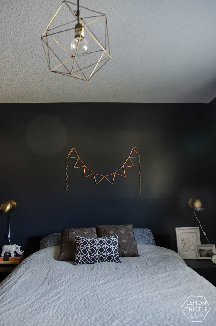 DIY Copper Pipe Bunting