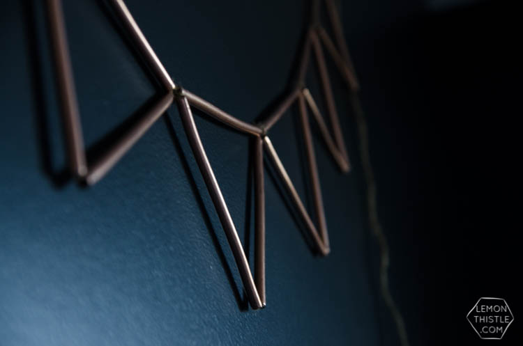 DIY Copper Pipe Bunting