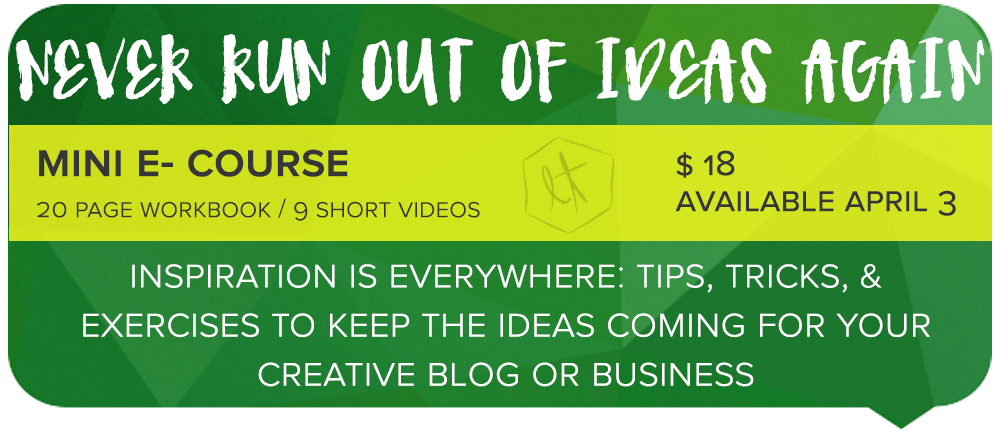 Never Run Out of Ideas Again Share main