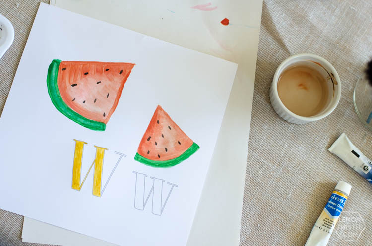 Painting Party Baby Shower and ABC Baby Book