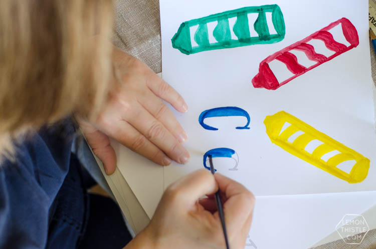 Painting Party Baby Shower and ABC Baby Book