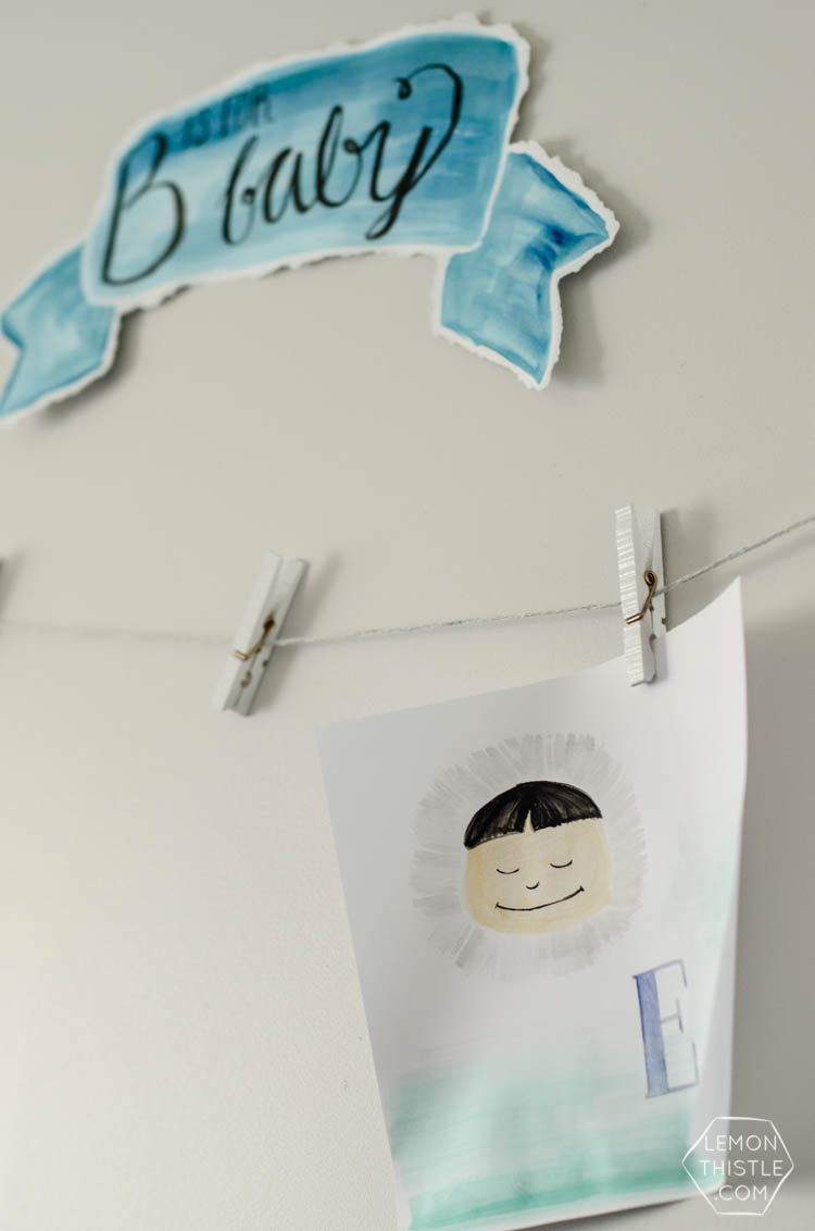 Painting Party Baby Shower and ABC Baby Book