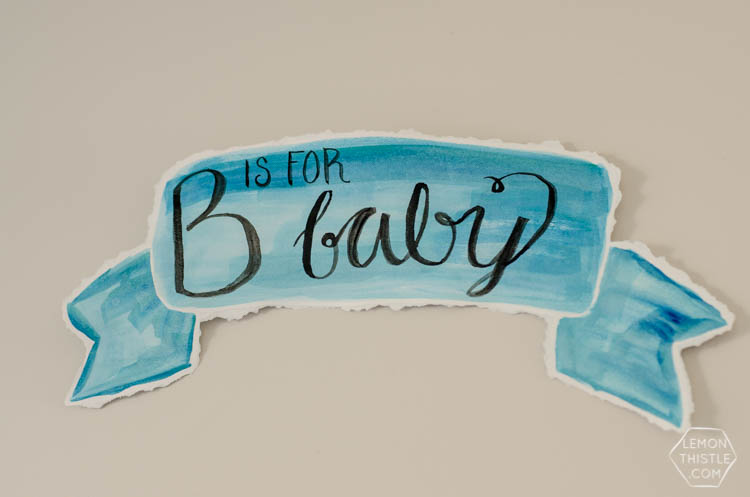 Painting Party Baby Shower and ABC Baby Book
