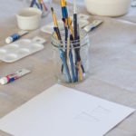 Painting Party Baby Shower and ABC Baby Book