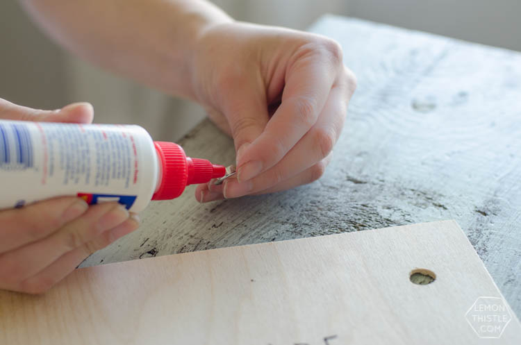 DIY Birch Plywood Hand Lettered Wall Hanging 