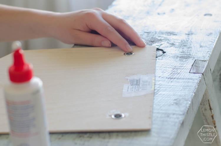 DIY Birch Plywood Hand Lettered Wall Hanging 