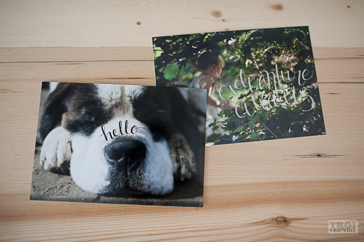 Hand Lettered & Typographic Postcards- Free Download, Product, and Giveaway