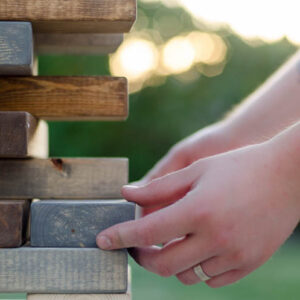 DIY Yard Games- I love this! Dominoes and Yahtzee would be such fun outdoor activities.