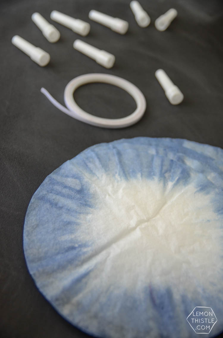 DIY Dip Dye Party Horns- so much fun!