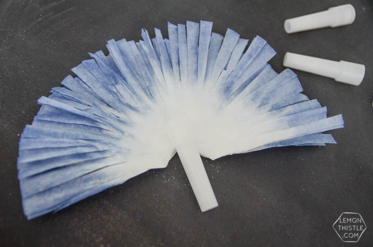 DIY Dip Dye Party Horns- so much fun!