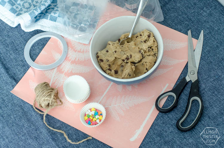 DIY Cookie Dough Care Package- what a great gift idea for a new mom!