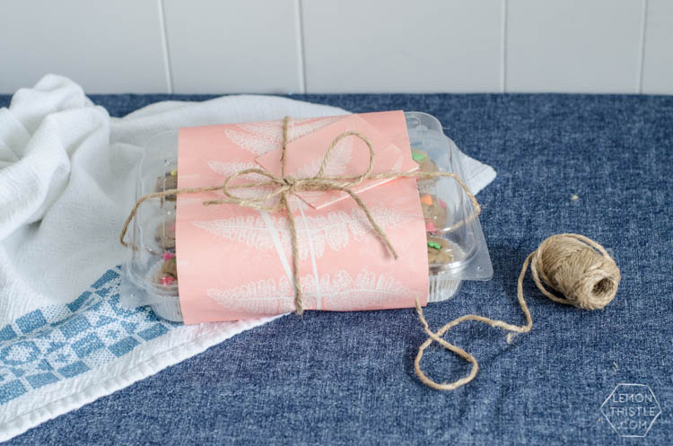 DIY Cookie Dough Care Package- what a great gift idea for a new mom!