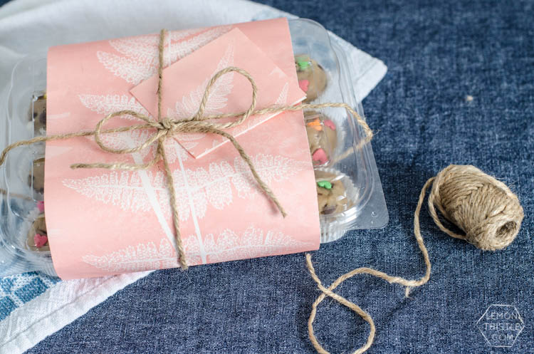 DIY Cookie Dough Care Package- what a great gift idea for a new mom!