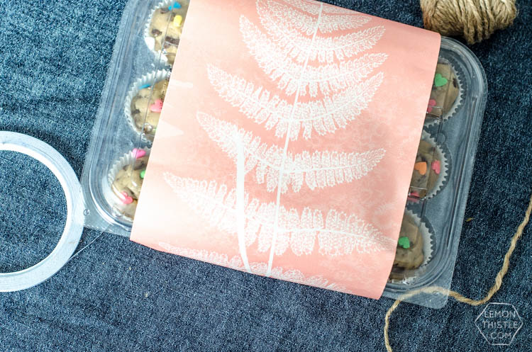 DIY Cookie Dough Care Package- what a great gift idea for a new mom!