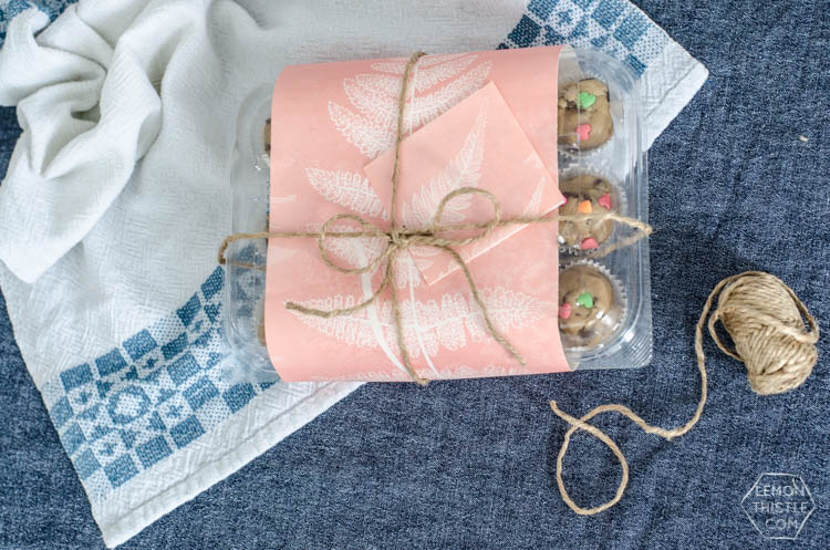 DIY Cookie Dough Care Package- what a great gift idea for a new mom!