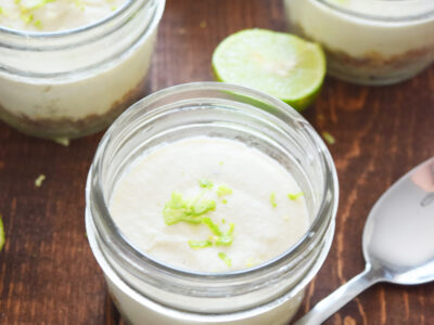 Raw Vegan Key Lime Pie In A Jar
