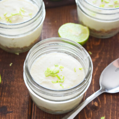 Raw Vegan Key Lime Pie In A Jar
