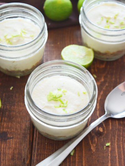 Raw Vegan Key Lime Pie In A Jar