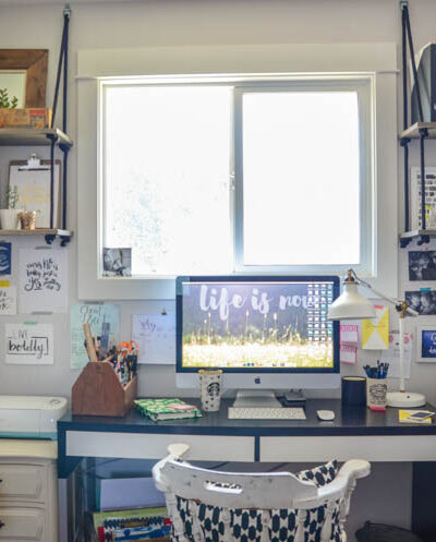 DIY Hanging Shelves- These look so easy to try!