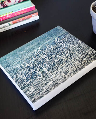 Make a Splash! Hand Lettered and Stitched Photo Canvas DIY
