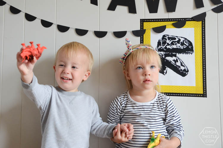 DIY Modern Lettered Garland- awesome for a party or for a kids room!