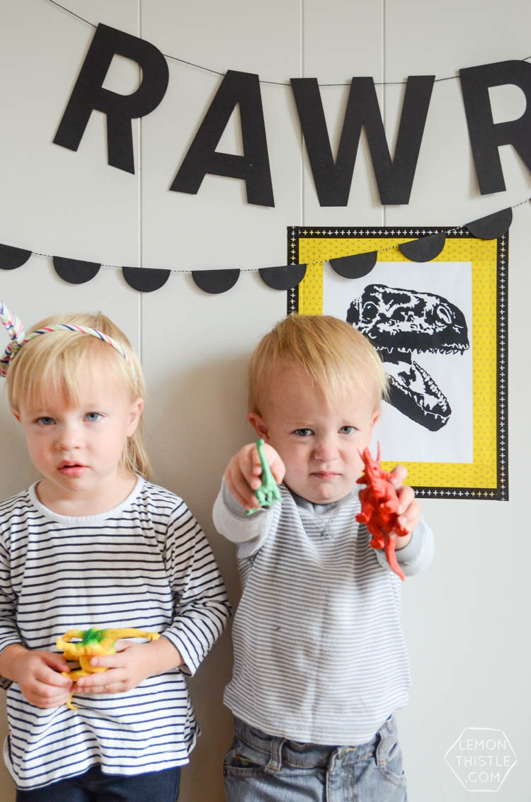 DIY Modern Lettered Garland- awesome for a party or for a kids room!