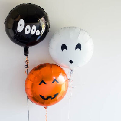 DIY Spooky Foil Balloons for Halloween