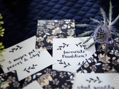 Free Printable Table Topics- Pretty conversation starters for a dinner party