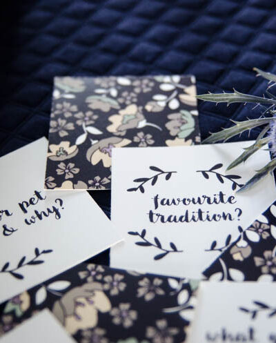 Free Printable Table Topics- Pretty conversation starters for a dinner party