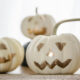 DIY Mini Gold Leaf Jack-O-Lantern Pumpkins for Halloween!