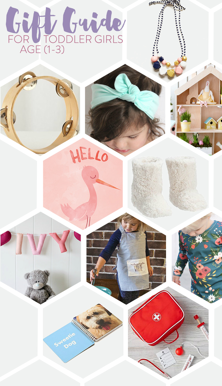 Gift Guide for Toddler Girls age 1-3 to make holiday shopping easy!
