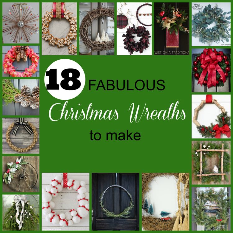 Holiday Wreaths to DIY- I love the variety!
