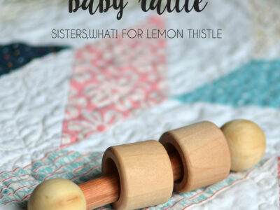 DIY Wood Baby Rattle