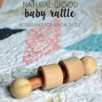 DIY Wood Baby Rattle